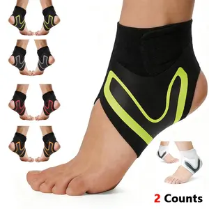 Adjustable Ankle Straps for Men & Women, Ideal for Basketball Football Running, Stable Compression Support, Breathable Design
