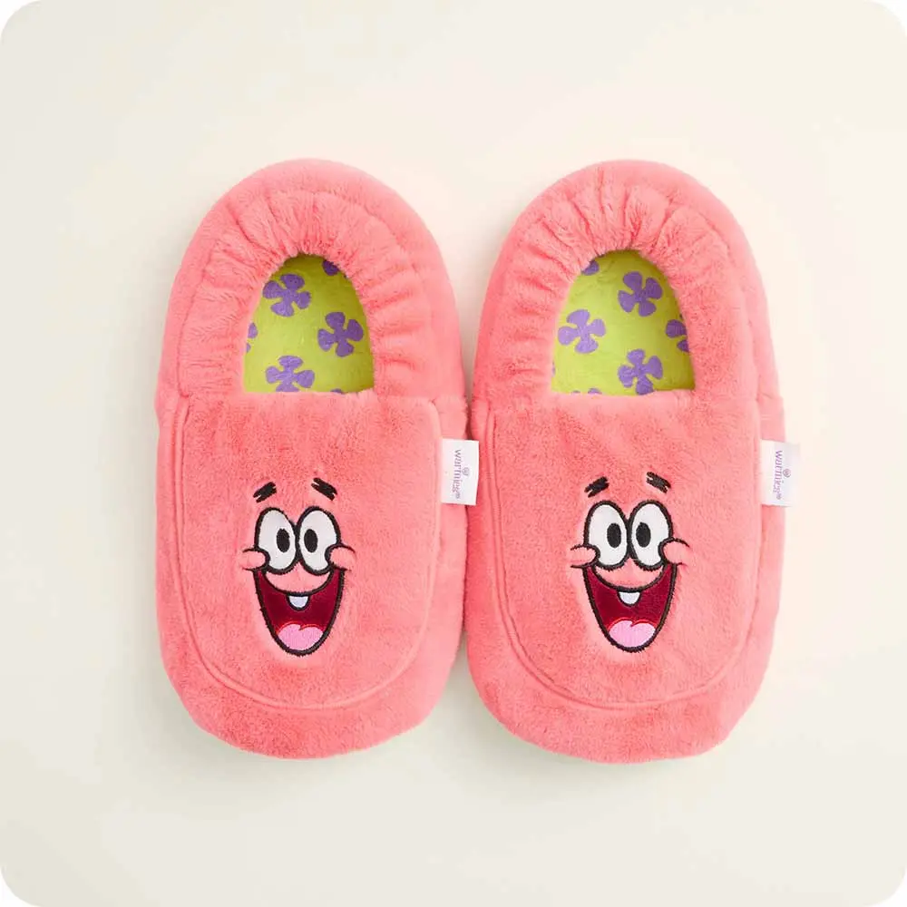 Patrick Star Heatable Slippers Warmies