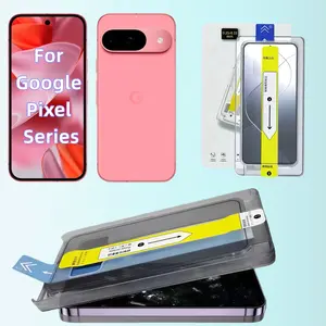 HD Tempered Glass Screen Protector for Google Pixel 6a/7/7a/8/8a/8pro/9a/9pro/9pro Xl/10pro/10pro Xl, Supports Ultrasonic Fingerprint Unlock