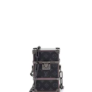 Pre-owned Louis Vuitton material Messenger Bags Trunk Box Pouch Monogram Eclipse Canvas by Rebag