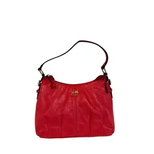 Pre-owned coach LEATHER Shoulder Bags mini red shoulder bag