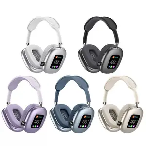 2026 New Style Wireless Headphones MAX600 with LED Power Display, TF Card Support, 5.4 Bluetooth, Comfortable Over-Ear Design, Multi-Color Options for Daily Use