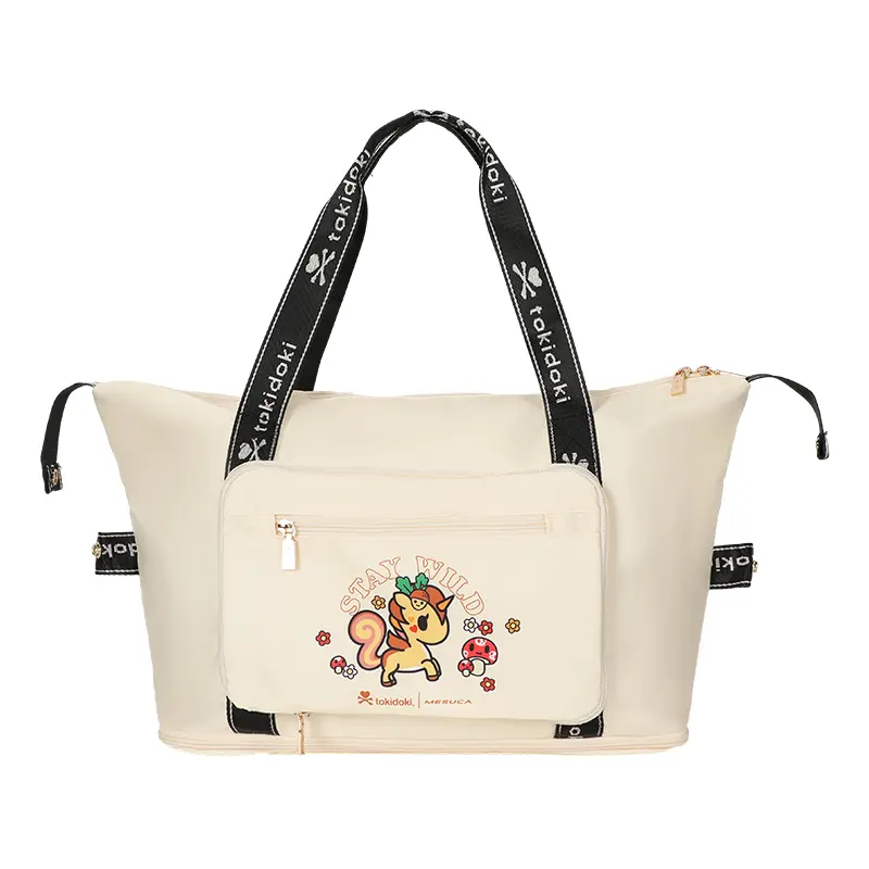 Tokidoki Official Weekender Bag | Cute Kawaii Travel Duffle Bag  Kawaii Gym Carry-On Bag durable shopping tote lightweight reusable Grocery mommy gift option christian easter beauty storage large capacity bento summer stylish luxury organizer minimalist