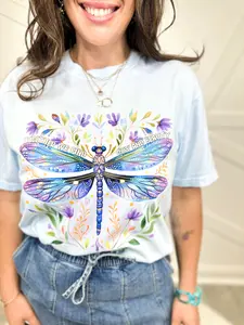 Joy & Beauty Dragonfly Graphic Tee -707