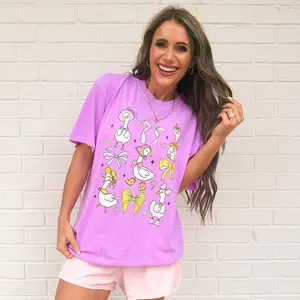 Coquette Goose Collage, Mama Goose, Mothers Day, Spring Floral, Girly, Coquette Bow, Duck, Goose Lover Tshirt
