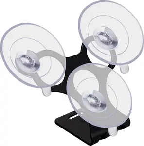 Windshield Suction Cup Mount Holder Compatible with Cobra Radar Detectors Cobra RAD 450, 8-Band, ESD-6100, ESD-7000, XRS-9300, PRO-9780 and All Recent Models (Bracket & 6 Suction Cups)