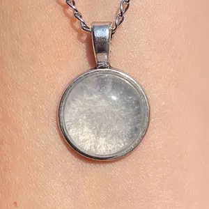 Clear Quartz Natural Gemstone Necklace #handcrafted