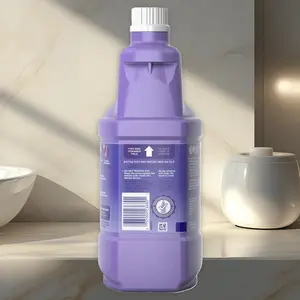 Swiffer WetJet Liquid Refill Lavender 84.4fl oz - Floor Cleaner Refill, Lavender Scent, 84.4fl oz, 2 Pack, for WetJet Mop, Bulk Refill