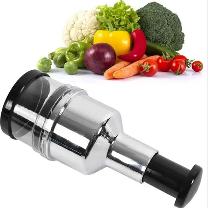 Multifunctional Vegetable Chopper, Stainless Steel Blade Vegetable Chopper, Easy To Clean Kitchen Tool for Home Picnic Meal Prep, Durable Vegetable Slicer, Vegetables Chopper