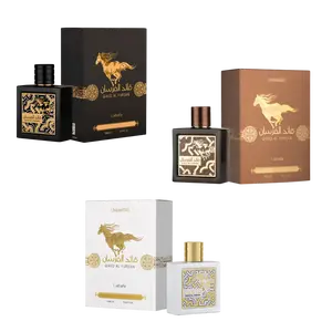 (3pc Bundle Pack) Qaed Al Fursan + Untamed + Unlimited EDP by Lattafa EDP Spray, 3.04oz