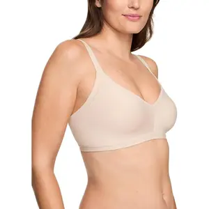 Women's Easy Does It Underarm-smoothing With Seamless Stretch Wireless Lightly Lined Comfort Bra