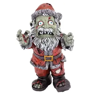 Gothic Zombie Resin Figurine, Handmade Collectible Style Statue, Decorative Mini Artificial Resin Ornament for Garden Cemetery, Dwarf Skull Home Decor, Collectible Style Statues, Decorative Mini Statues