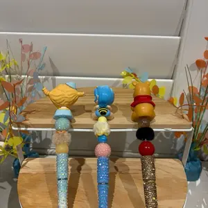 Large Focal Rhinestone Pen