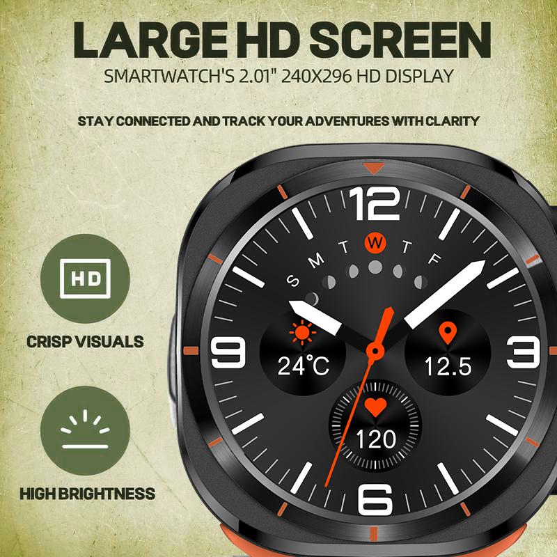 Smart Watch Multiple Sport Mode, Message Reminder, Fitness Wearable, IP67 Waterproof Touch Screen Watch, Sleep Monitoring, Multifunctional Smart Watch with High Battery Life, GPS Bluetooth Call, Back to Scool Gift