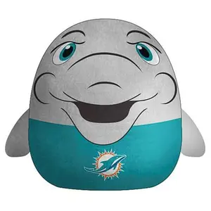 Football Fan Shop Officially Licensed NFL Pegasus Sports Mascot Plushie - Dolphins