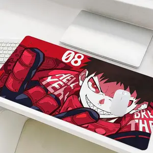 Anime Character Pattern Mouse Pad, Rectangle Gaming Mouse Pad, Non-Slip Mousepad, Office Desk Keyboard Mouse Mat for Home Office Game Room Desk, Gaming Room Accessories