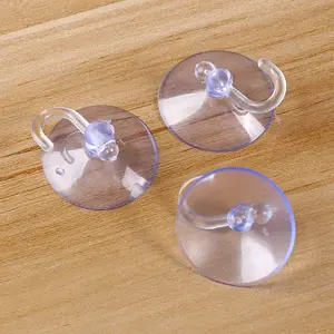 10pcs Suction Cups Caps Suckers Wall Hook Hanger Kitchen Bathroom Cup Hooks Home Accessories Suction Hook