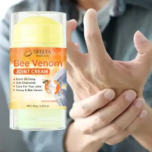 40g Bee Venom Joint Stick, Rich in Bee Venom Extracts and Honey, Aloe Vera Vitamin E, Moisturizing, Non-Irritating, Perfect Gift