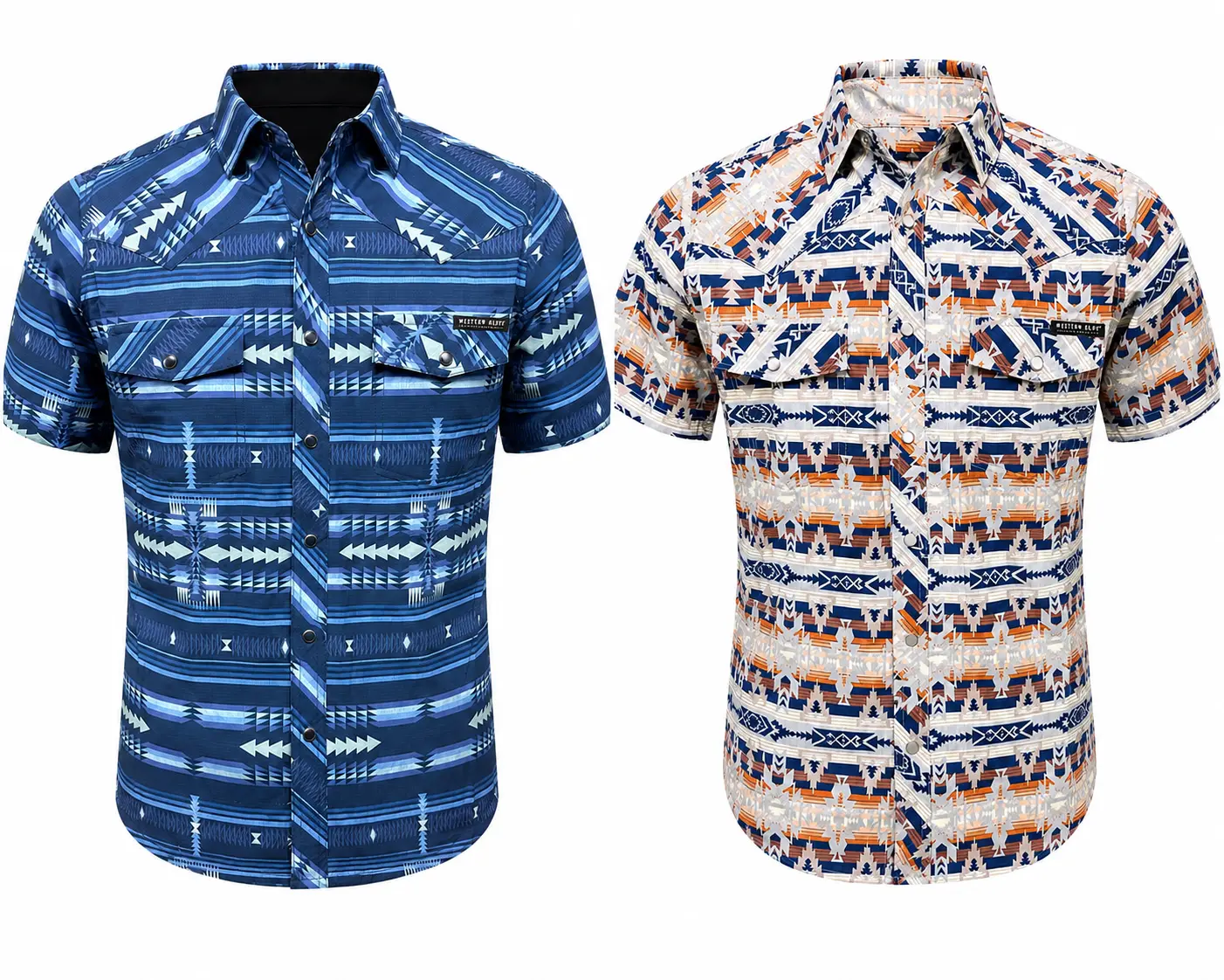 Western Blue Outdoor Performance Shirt Western Blue Outdoor Performance Shirt