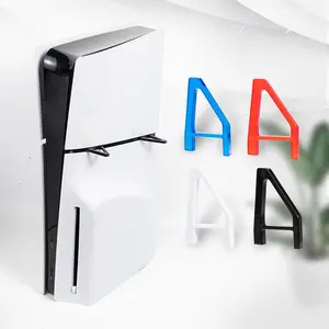 Console Flat Stand Mount, 2 Counts Horizontal Easy Stand, Desktop Display Game Accessories for PS5 Slim Disc Version, Console Accessories