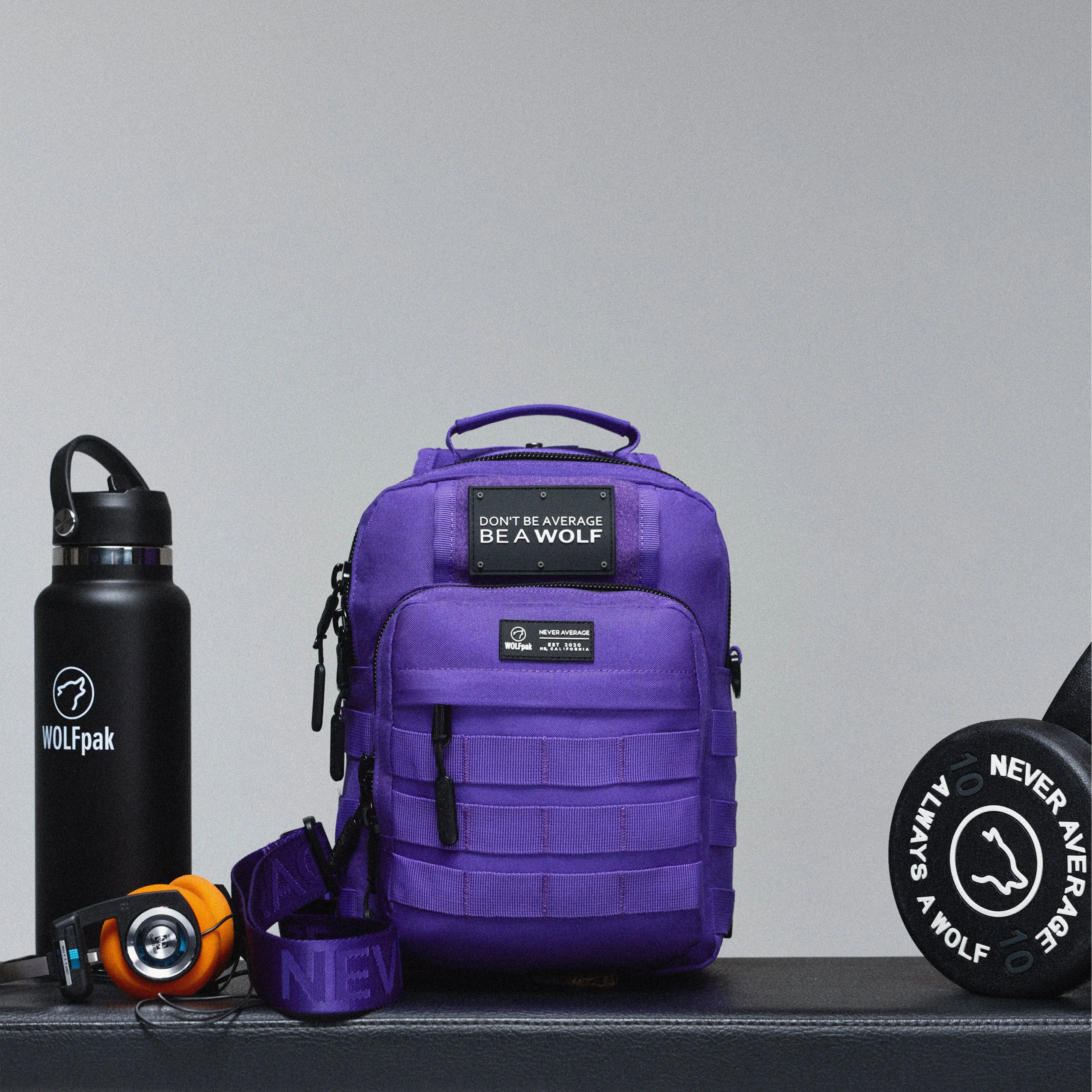 9L Tactical Sling Bag Wolfsbane Purple