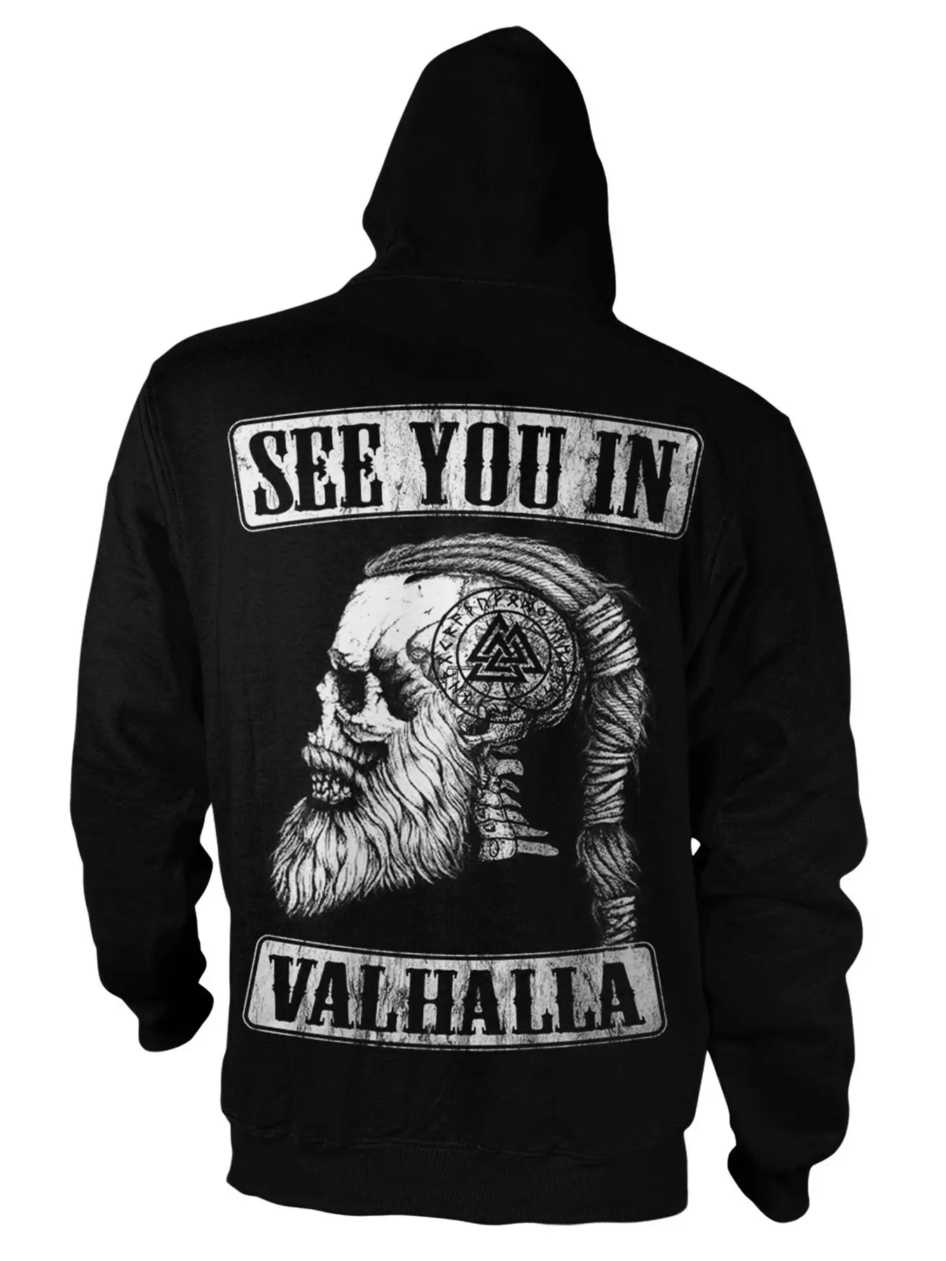 Valhalla Long Sleeve Shirt, Comfortable & Stylish Design, Perfect for Casual Wear, Ideal Gift for Norse Mythology Fans, Hoodie