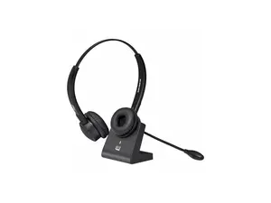Adesso Xtream P400 Wireless Multimedia Headset with Charging Dock - Bluetooth 5.0, 14Hrs Talk & Listen Time