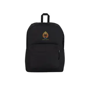 COCO RUTA SuperBreak One Backpacks - Durable, Lightweight Bookbag with 1 Main Compartment, Front Utility Pocket with Built-in Organizer - Premium Backpack, Black