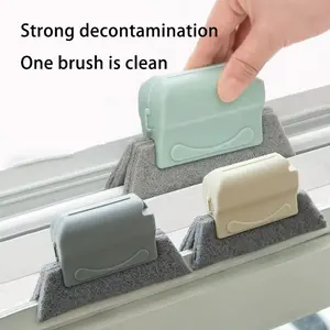 Window Gap Cleaning Brush, Suitable for Cleaning Gaps, Grooves and Blind Areas, Camper Home Cleaning Tools, Suitable for Doors and windows Adjustable Car Glass Cleaning Brush