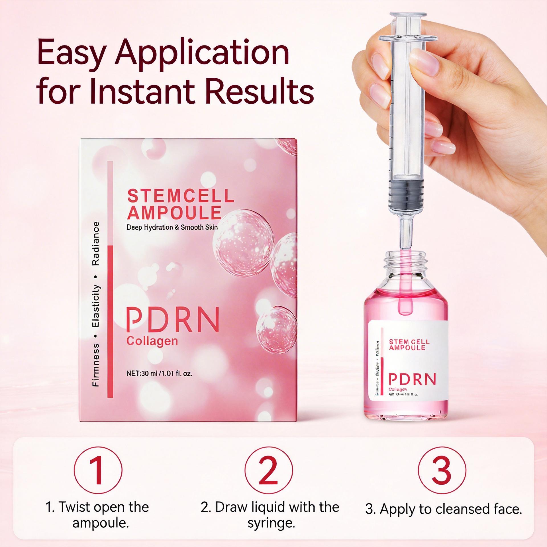 Silk Peptide Intensive Lifting Ampoule | Collagen Silk Peptide Serum | Anti-Aging Facial Essence, Deep Hydrating, Firming & Lifting, Fades Wrinkles & Fine Lines, Boosts Skin Elasticity (Collagen)