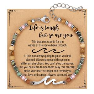 Lady gift, Sister Gift, wave bracelet, Lady birthday gift, Bestie friendship bracelet, unique gift for her