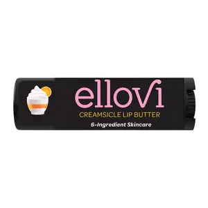 Elovi Creamsicle Lip Butter - 6-Ingredient Skincare, Vegan, Delicate Fragrance, Scented Aroma, Synthetic Therapy