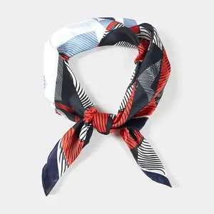 Geometric Pattern Silky Bandana