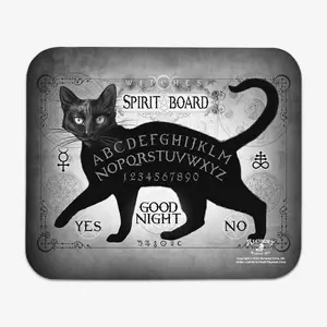Black Cat Spirit Board Mousepad