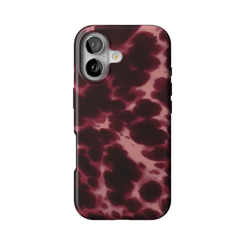 Non-Magnetic Blueberry Ember Aesthetic Slim Fit Durable Smartphone Case - Shockproof Cellphone Protection, Cute Gift for Women, Handheld Cover for iPhone 13-17 All Series, Mobile Phone Accessory