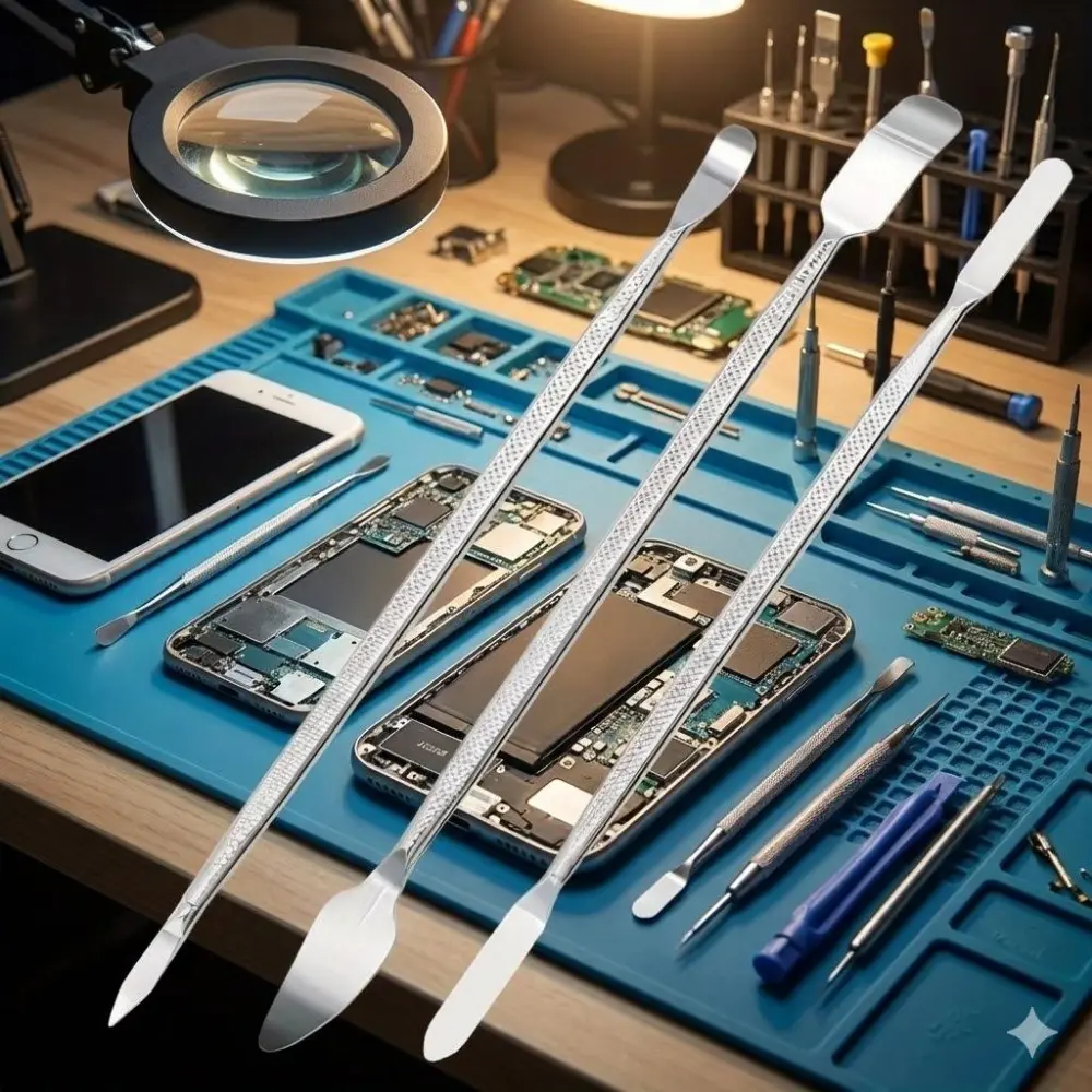 Professional Phone Repair Tool Kit: High-Quality Metal Tools for Laptop, Tablet Screen Replacement & Smartphone DIY Fixes, Precision Screwdriver Kit, Screwdriver Sets. Essential Durable Electronics Repair Kit, Repair Tool Set, Repair Toolkit.