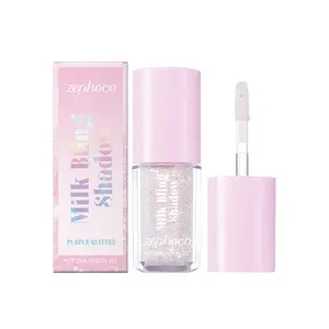 Colorful pearlescent liquid eye shadow series, natural and lasting high light color rendering, eye shadow party makeup, Glitter Beauty, Glitter Shimmer Eyeshadow