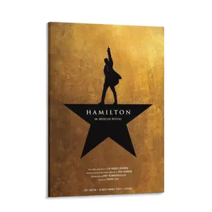 Hamilton & American Musical Broadway Art Poster Wall Art