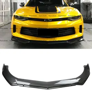 For Chevrolet Camaro Universal Front Bumper Lip Spoiler Splitter Carbon Fiber