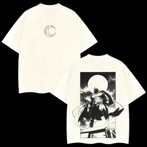 Moon Knight  Double Printed Oversize Lightweight Acid Washed Tee TV Show Graphic Top Cotton Gift T-Shirt For Comic Lover, Gift T-Shirt For Movie Lover boys  merch good  graphic  tees