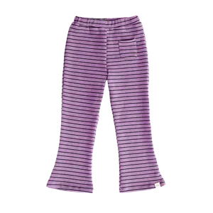 Orchid Stripe Flare Pants