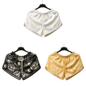 Sunset Gradient Shorts for Women  Breathable Pool Party Swimwear | Summer Clothes