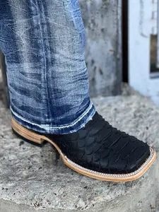 Men CowBoy Teo Boots Black Men CowBoy Teo Boots Black