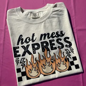 Hot Mess Express Comfort Colors T-Shirt 'NLB'