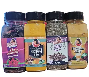 TURMERIC - CHAI MASALA - CHIA SEEDS - HIBISCUS COMBO