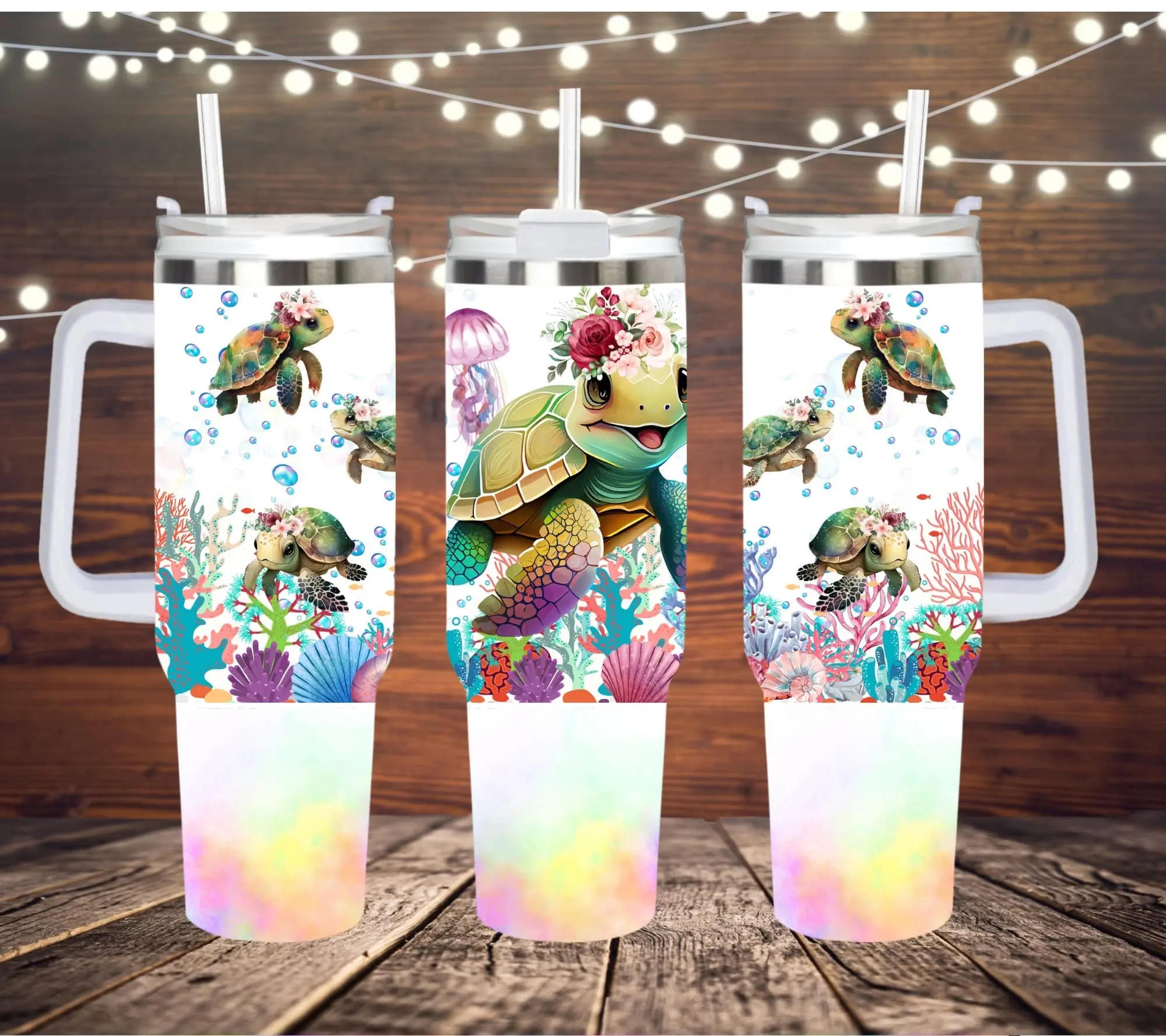 Turtle 40oz tumbler