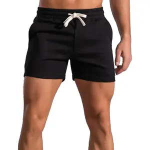 Mens 5.5 Inch Sweat Shorts Mens Athletic Gym Shorts 5 Inch Inseam Cotton Shorts for Men Gym Shorts with Pockets