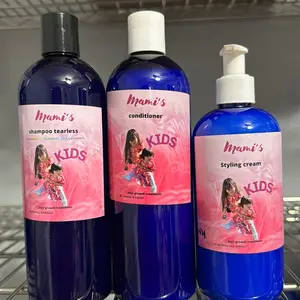 Mami's Kids Combo - Shampoo, Conditioner, and Styling Cream for Hair Growth Treatment