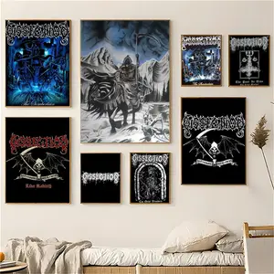 PIKPAKA Heavy Metal Band D-Death Dissection Poster HD Waterproof Art Poster For Home, Bar & Café Decor | Fade-Resistant, Non-Sticky, Vibrant DIY Wall Print | Perfect Decorative Poster For Office & Living Room