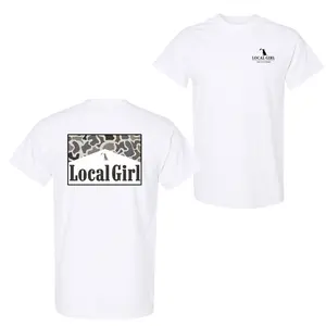 Local Girl Outfitters T-Shirt, Bold Camo Pattern Graphic Tee for Men Women, Outdoor Inspired Casual Streetwear Shirt, Trendy Southern Style Apparel, Shirt, Graphic T Shirts, Local Girl Outfitters, Southern Shirts, Men’s T-Shirts, Vintage Graphic Tees